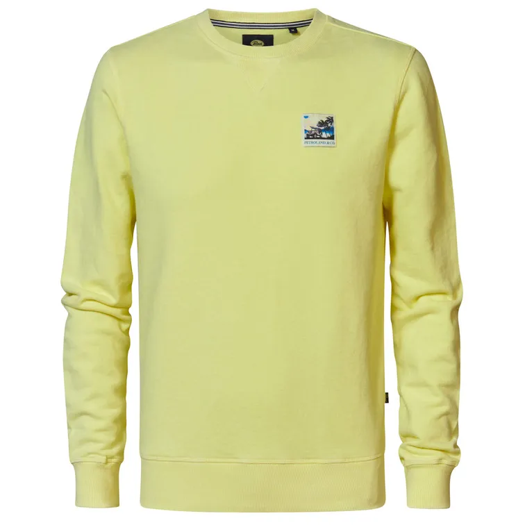 SUDADERA HOMBRE  PETROL MEN SWEATER ROUND NECK