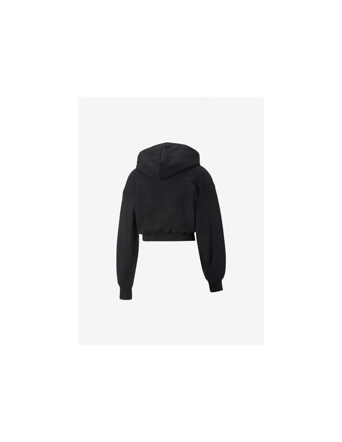 Sudadera Puma Classic Cropped Negro Mujer
