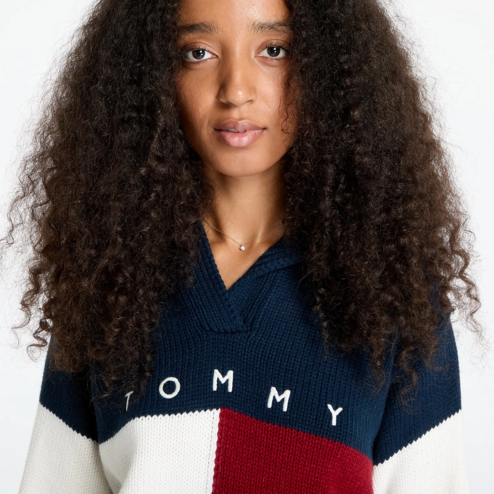 Sudadera Tommy Jeans Flag Rugby Sweater