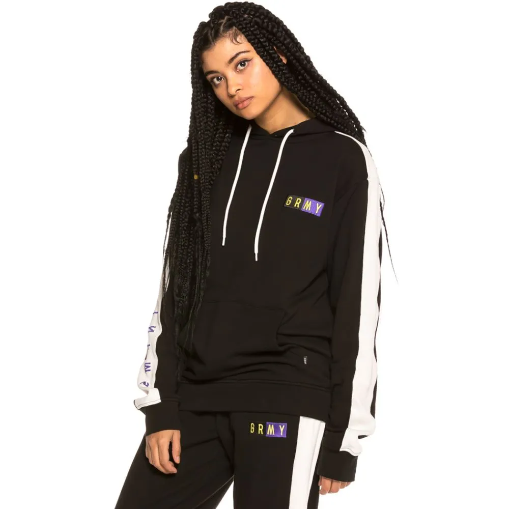 Sudadera Unisex Grimey F.A.L.A Rib Hoodie SS19 Black