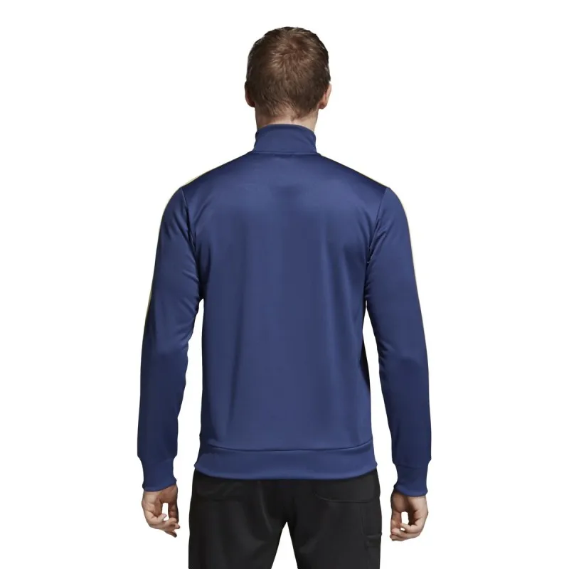 Suecia SVFF sudadera parte superior de la pista 3 rayas azules 2018/19 Adidas