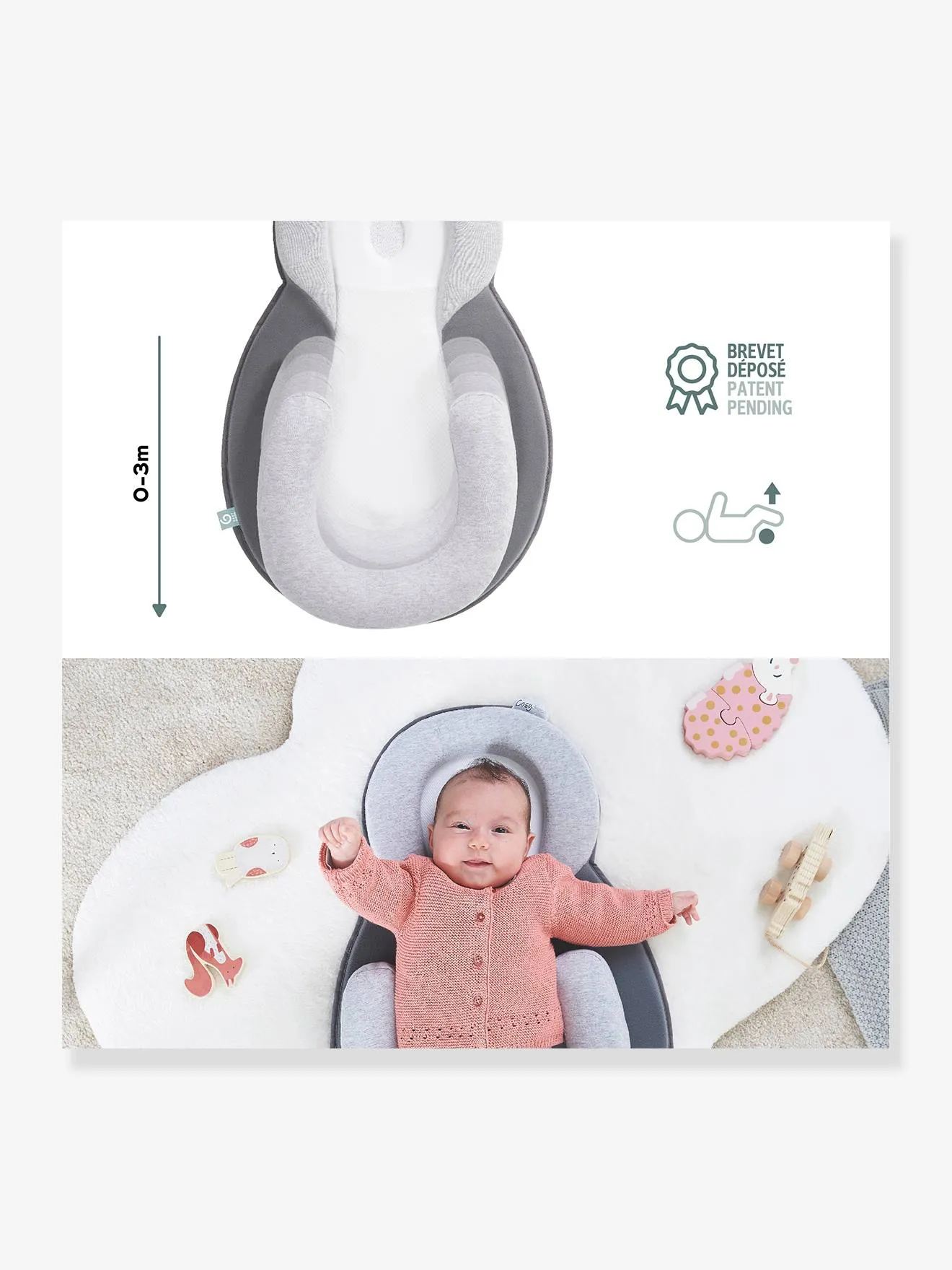 Sujetabebé morfológico BABYMOOV Cosydream