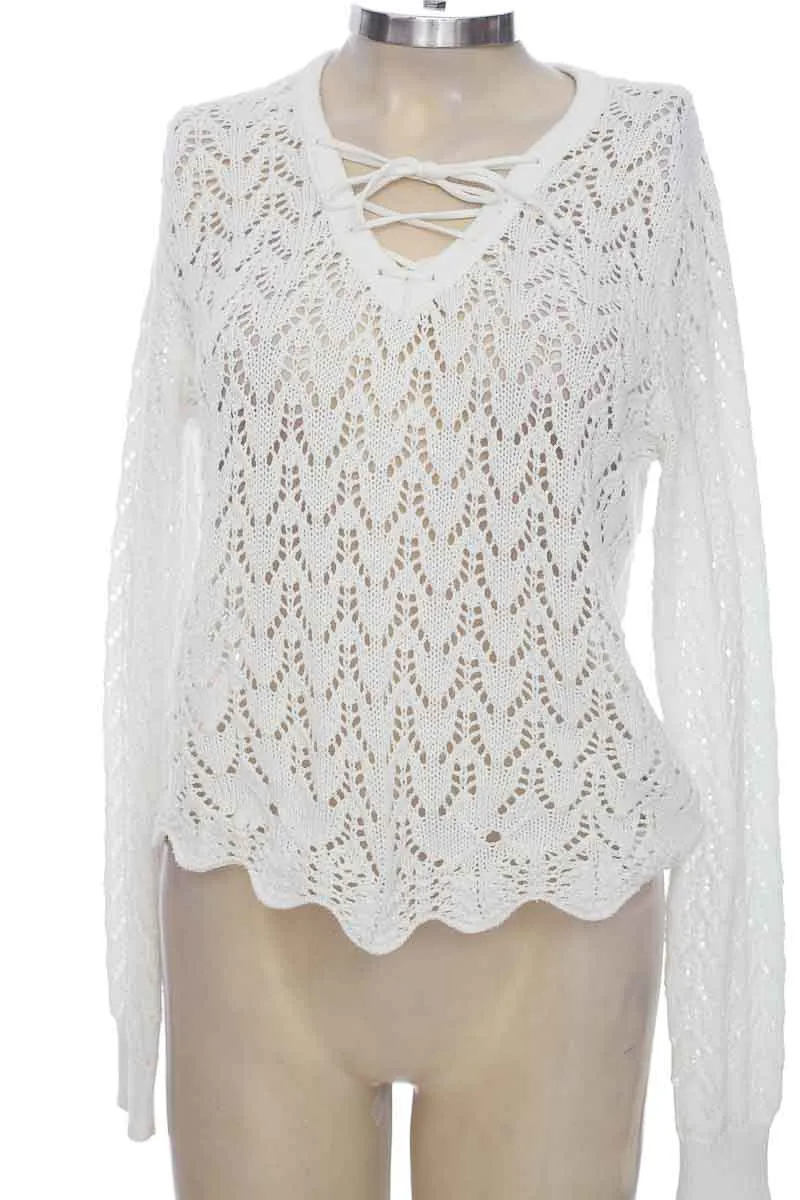 SWEATER COLOR BLANCO  H&AMP;M
