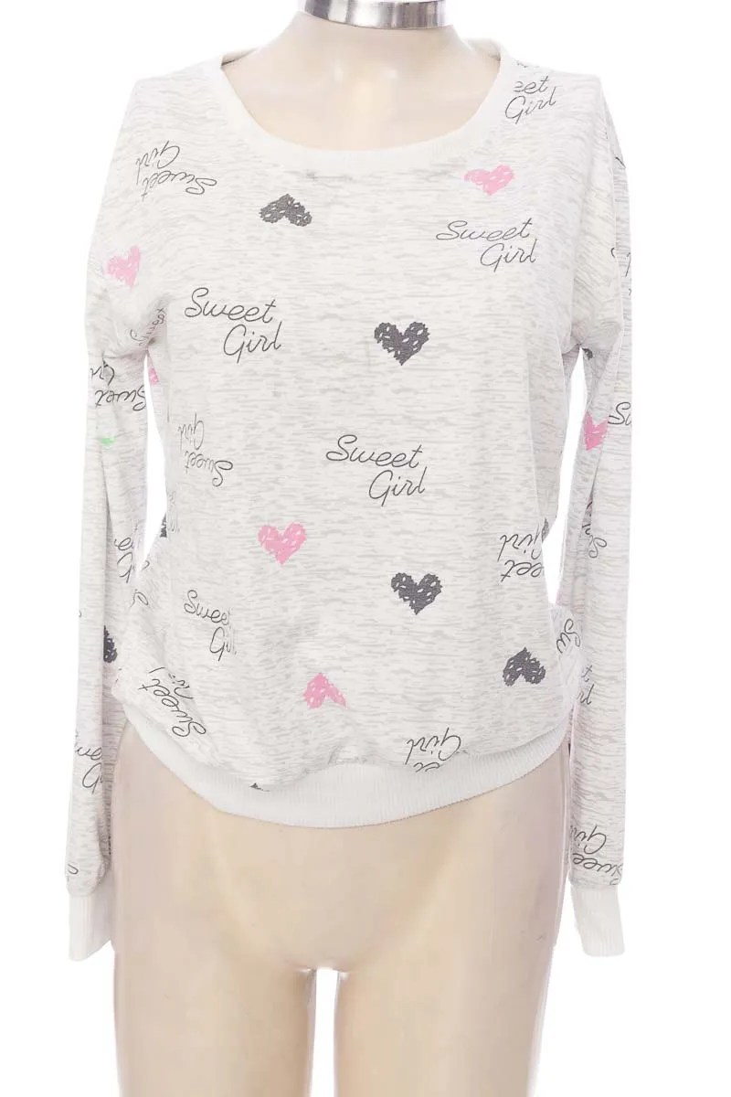 SWEATER COLOR BLANCO  L&AMP;Y