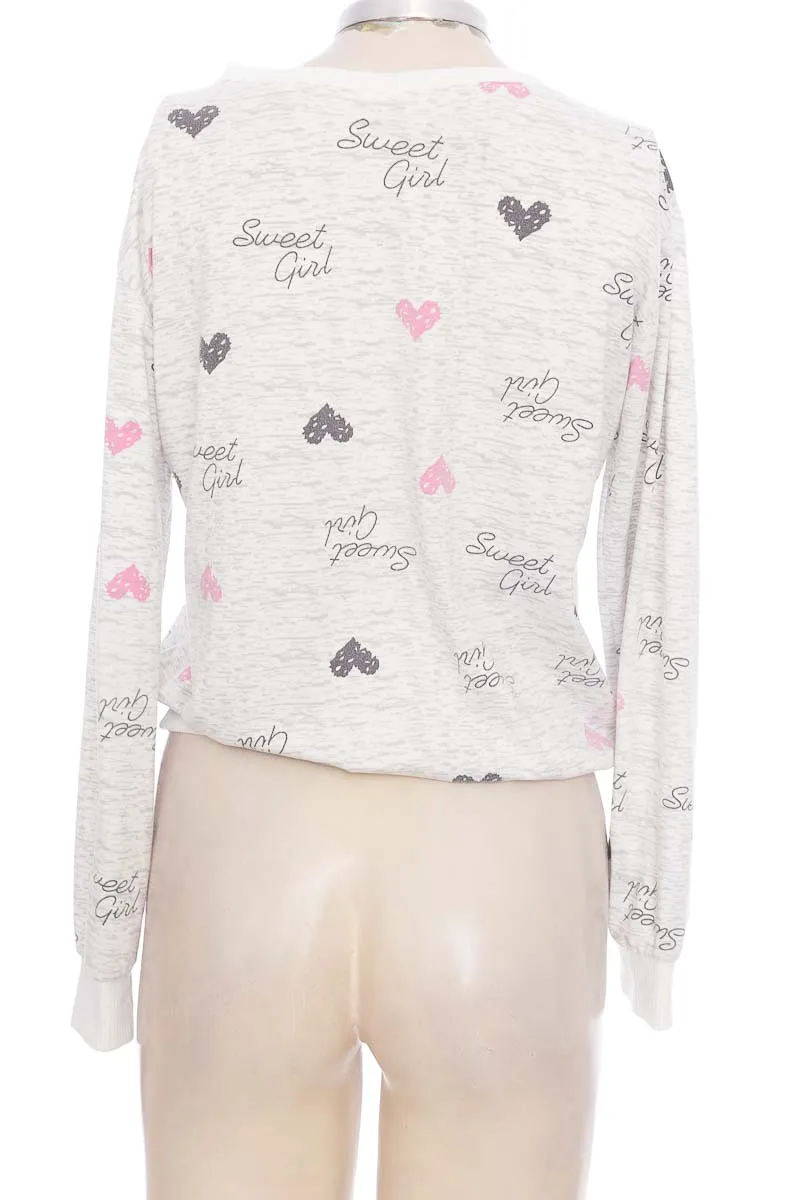 SWEATER COLOR BLANCO  L&AMP;Y