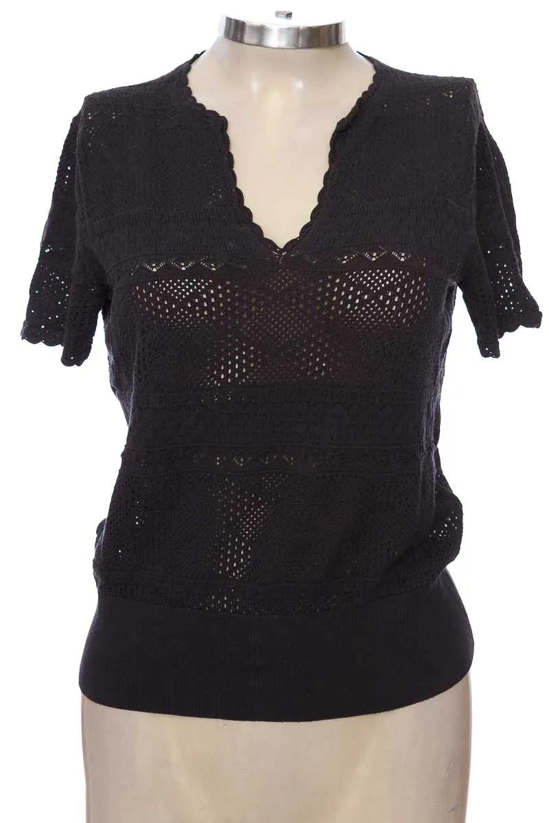 SWEATER COLOR NEGRO  BROOKS &AMP; BROTHERS