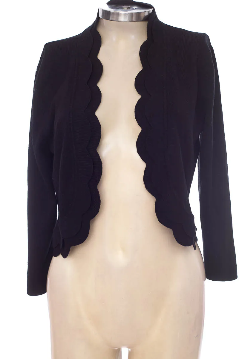 SWEATER COLOR NEGRO  CABLE &AMP; GAUGE