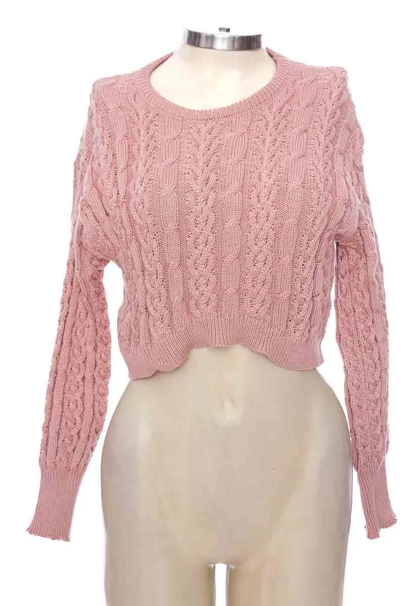 SWEATER COLOR ROSADO  Z&AMP;F