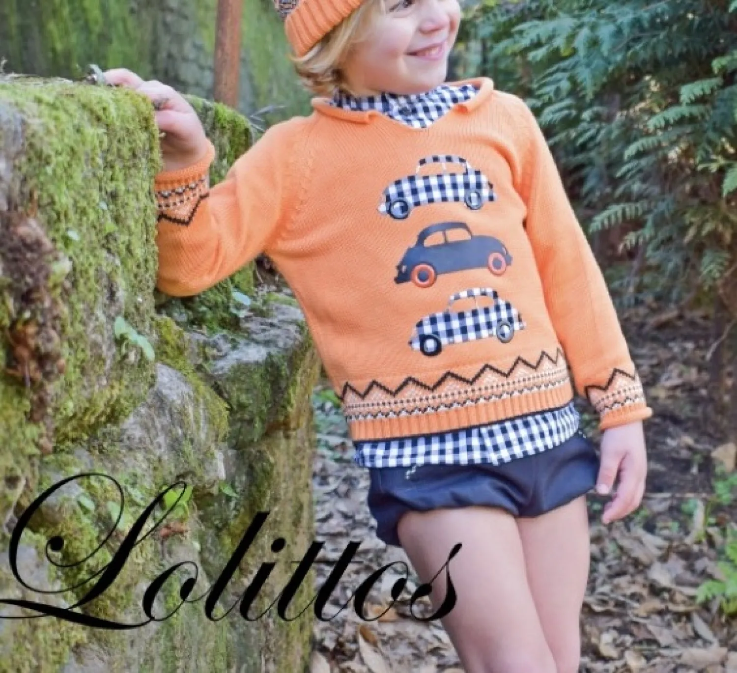 Sweater for boy Bear Collection by Lolittos.
