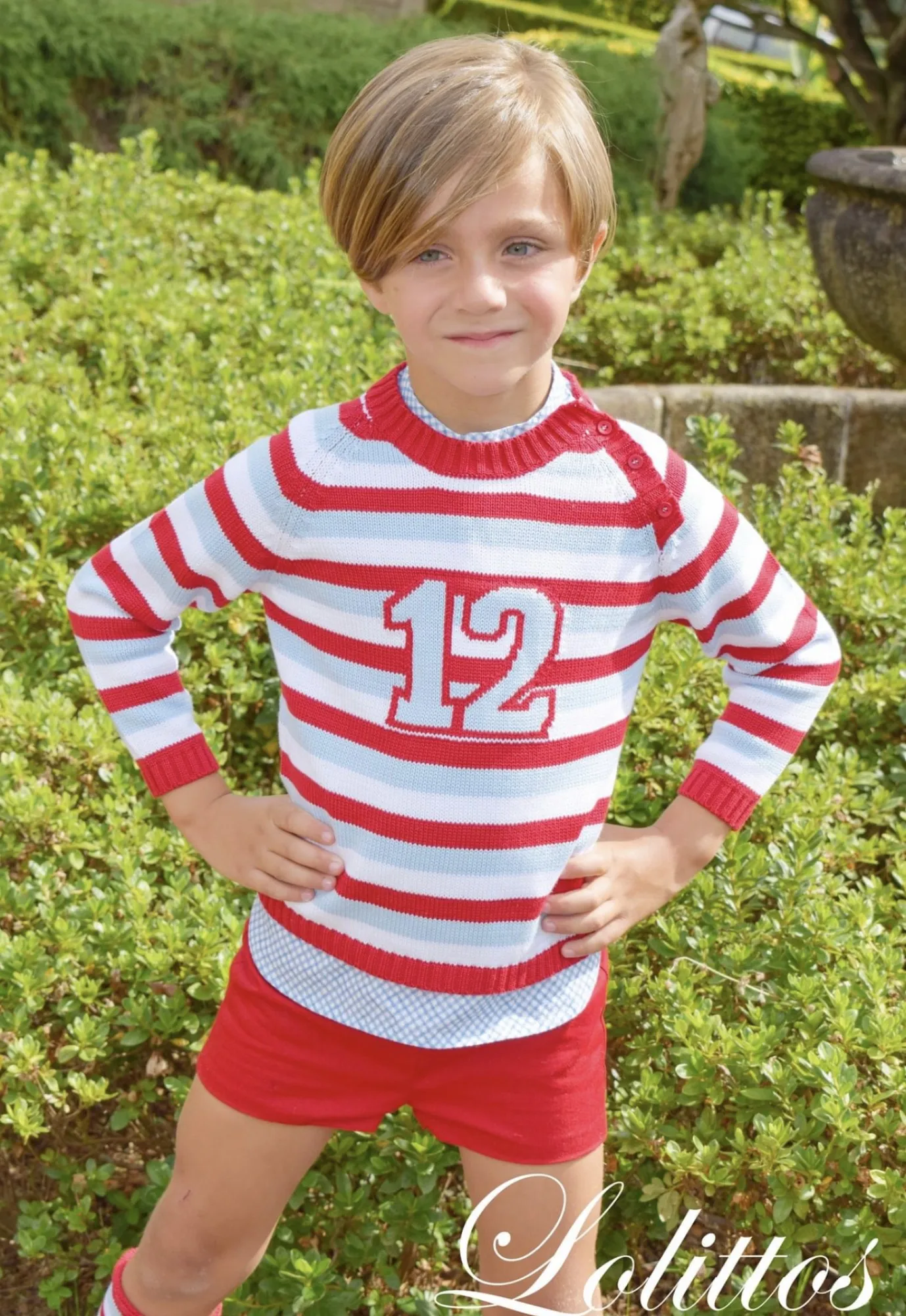 Sweater for boy Duckling collection by Lolittos