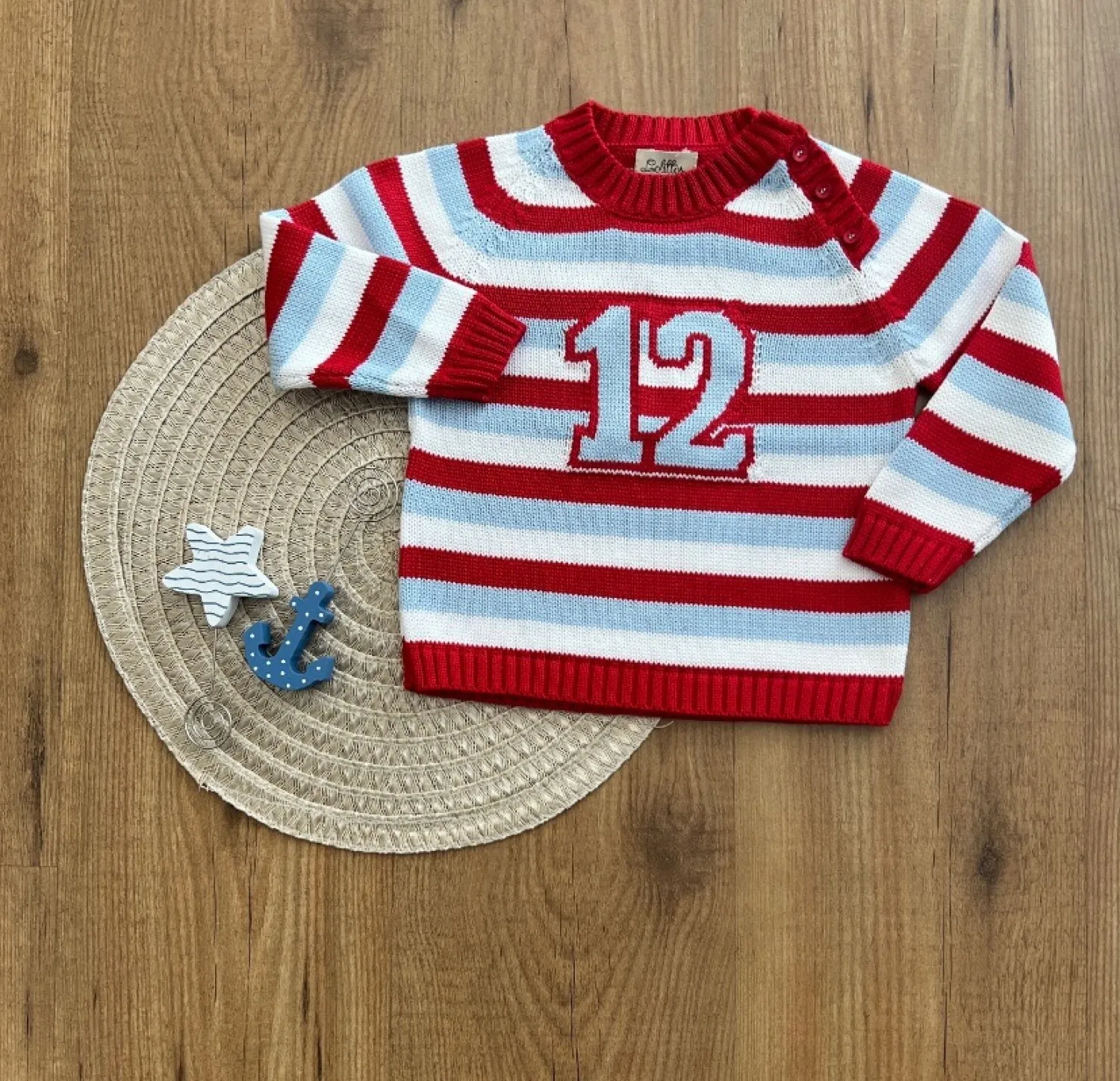 Sweater for boy Duckling collection by Lolittos