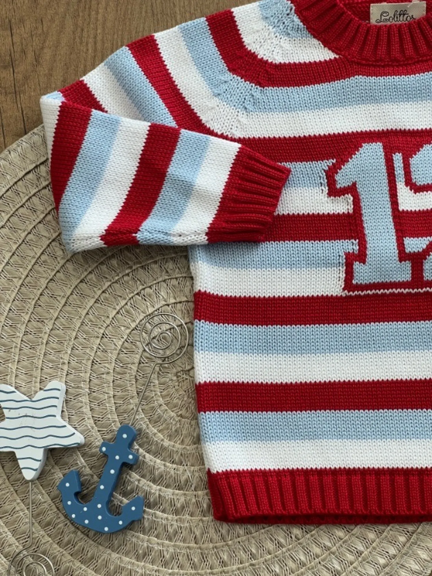 Sweater for boy Duckling collection by Lolittos