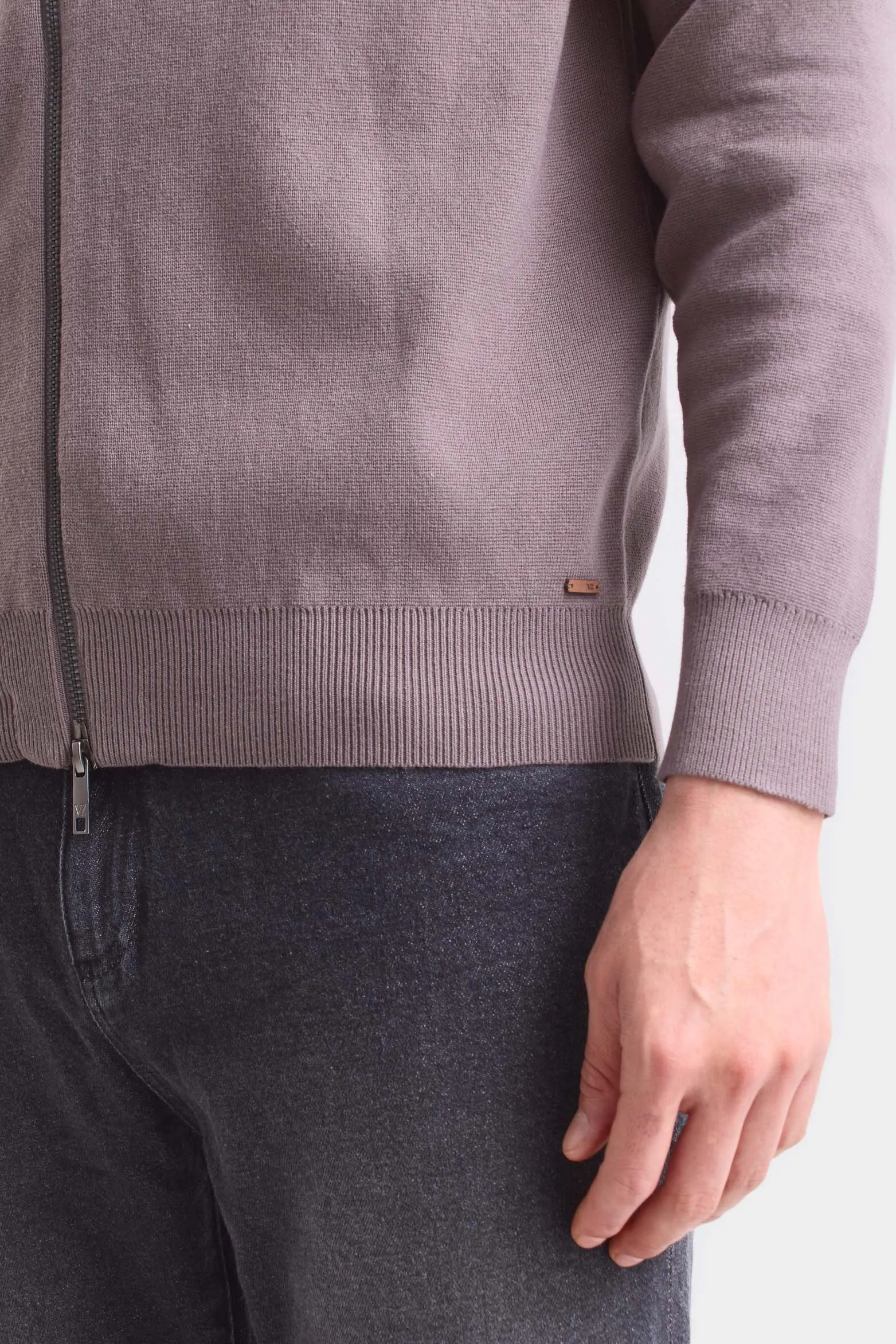 Sweater misuri tejido para hombre cuello alto