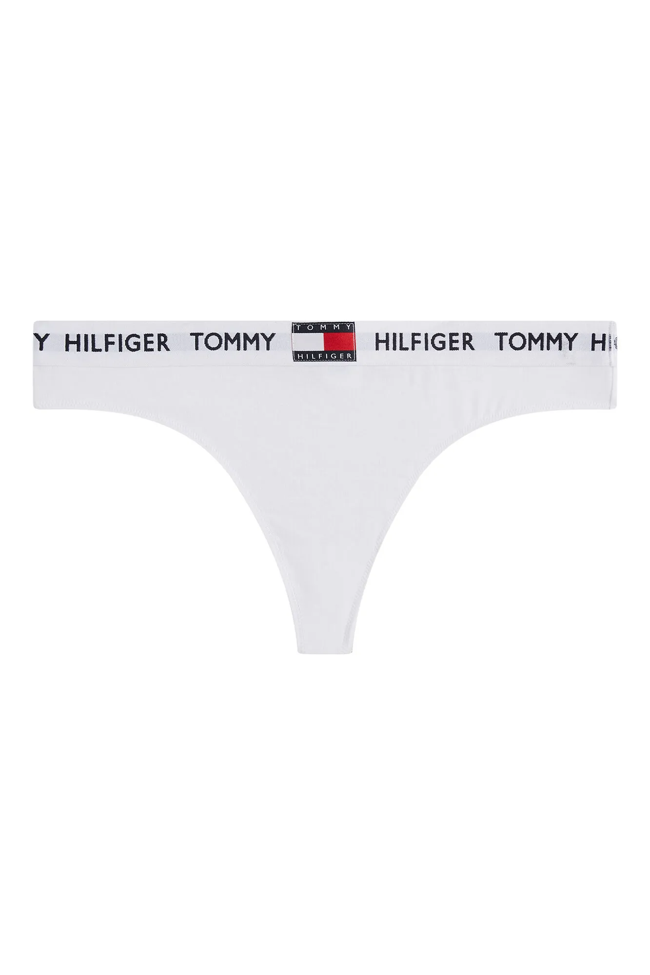 Tanga de algodón con logo