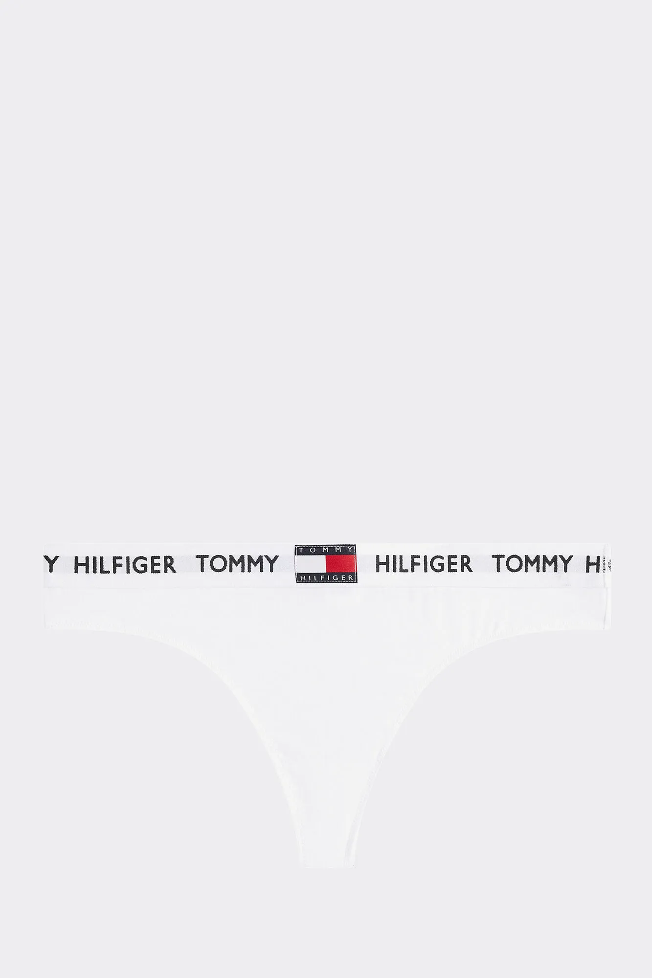 Tanga de algodón con logo