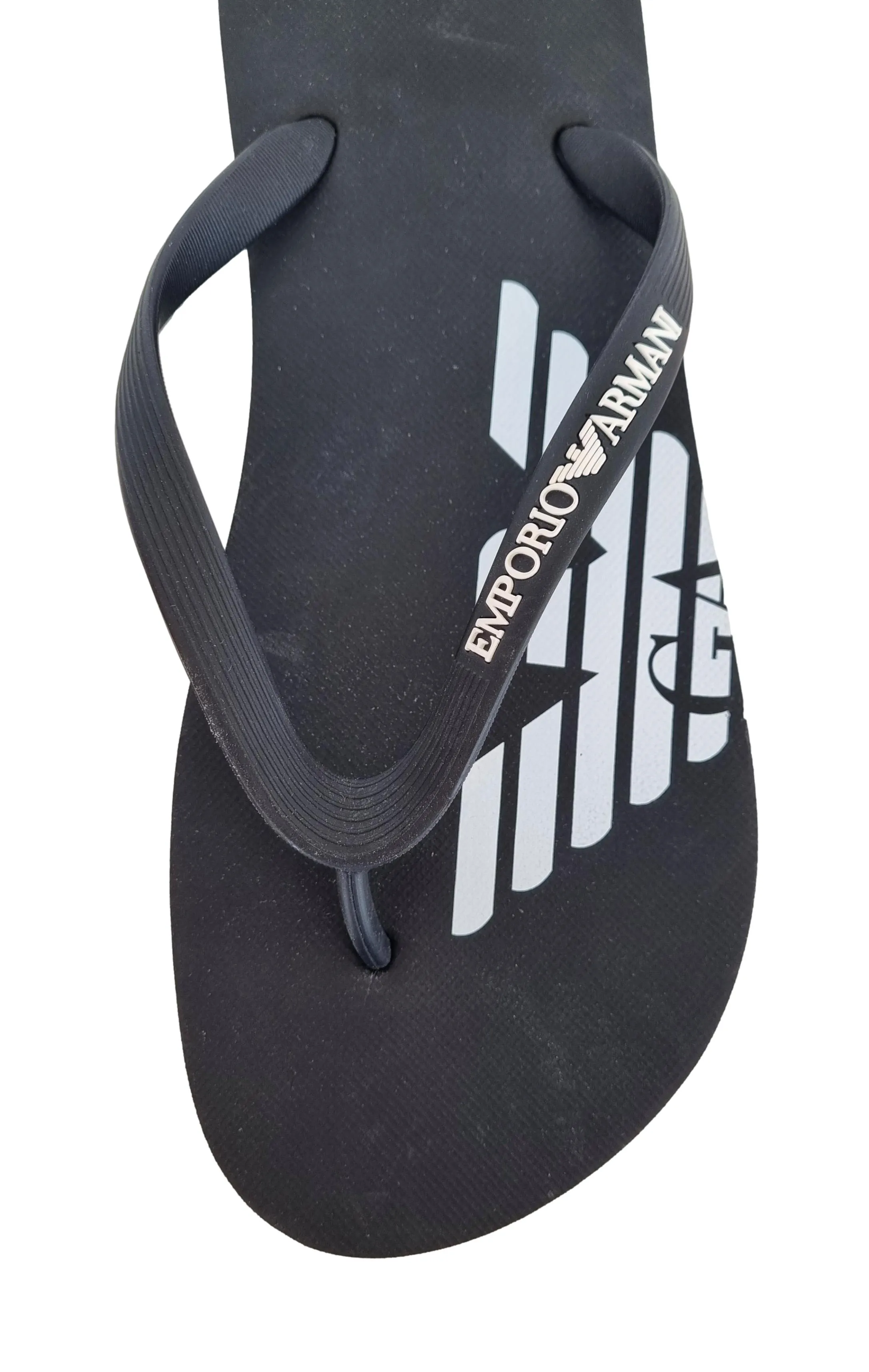 Tanga EMPORIO ARMANI de caucho negro XVQS06