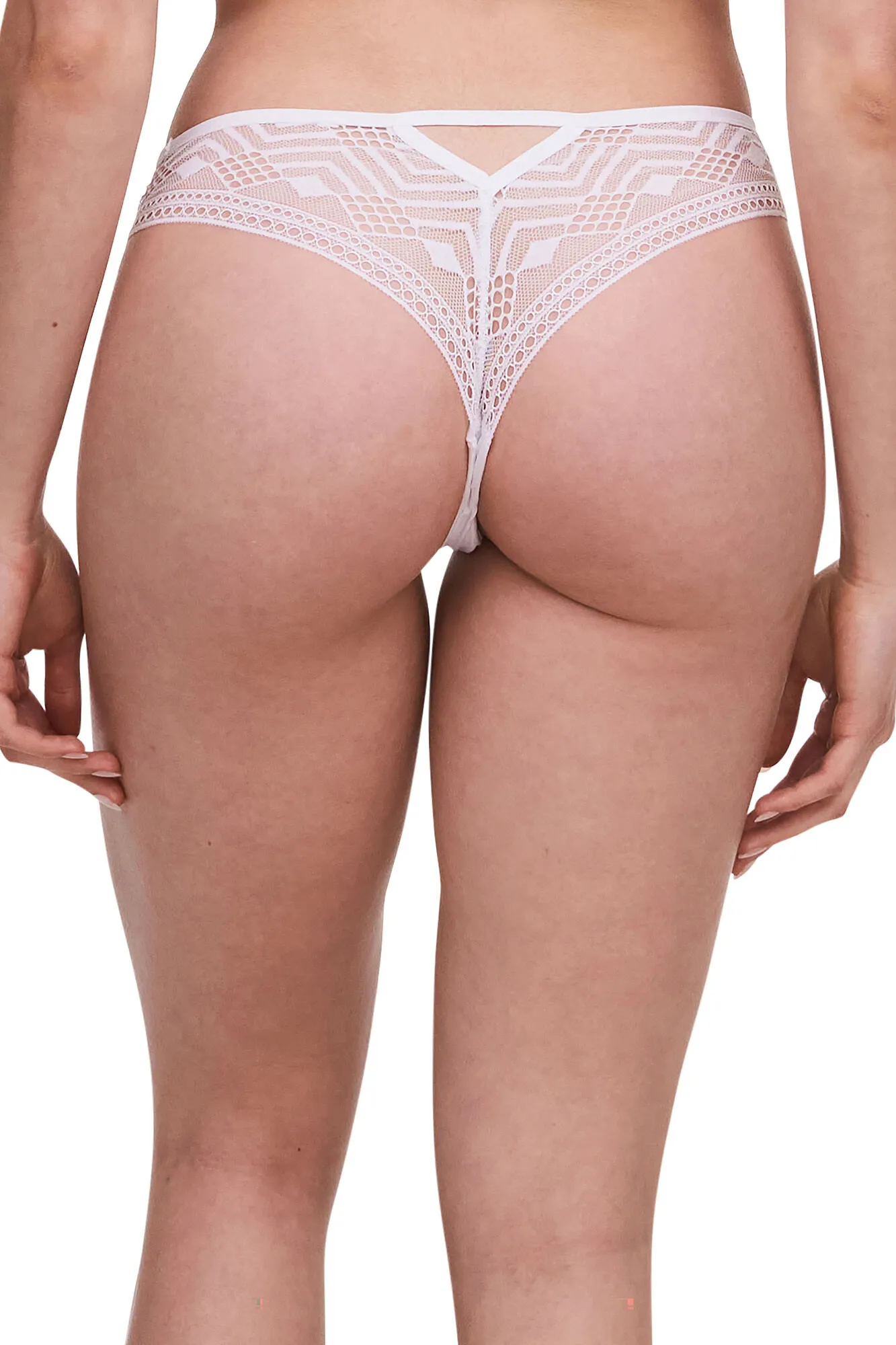 Tanga Ondine en encaje gráfico 