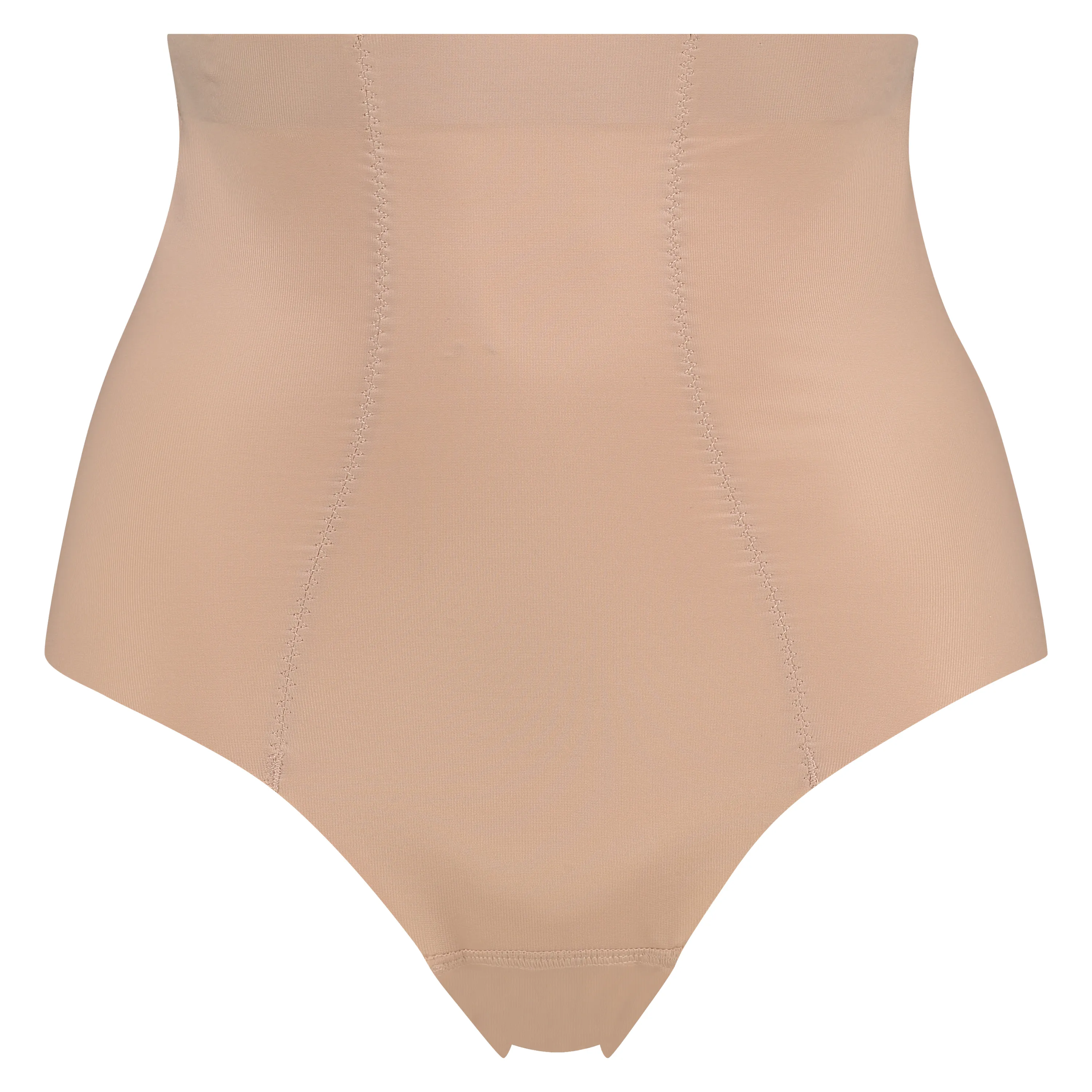 TANGA SCUBA MOLDEADOR DE CINTURA ALTA  BEIGE