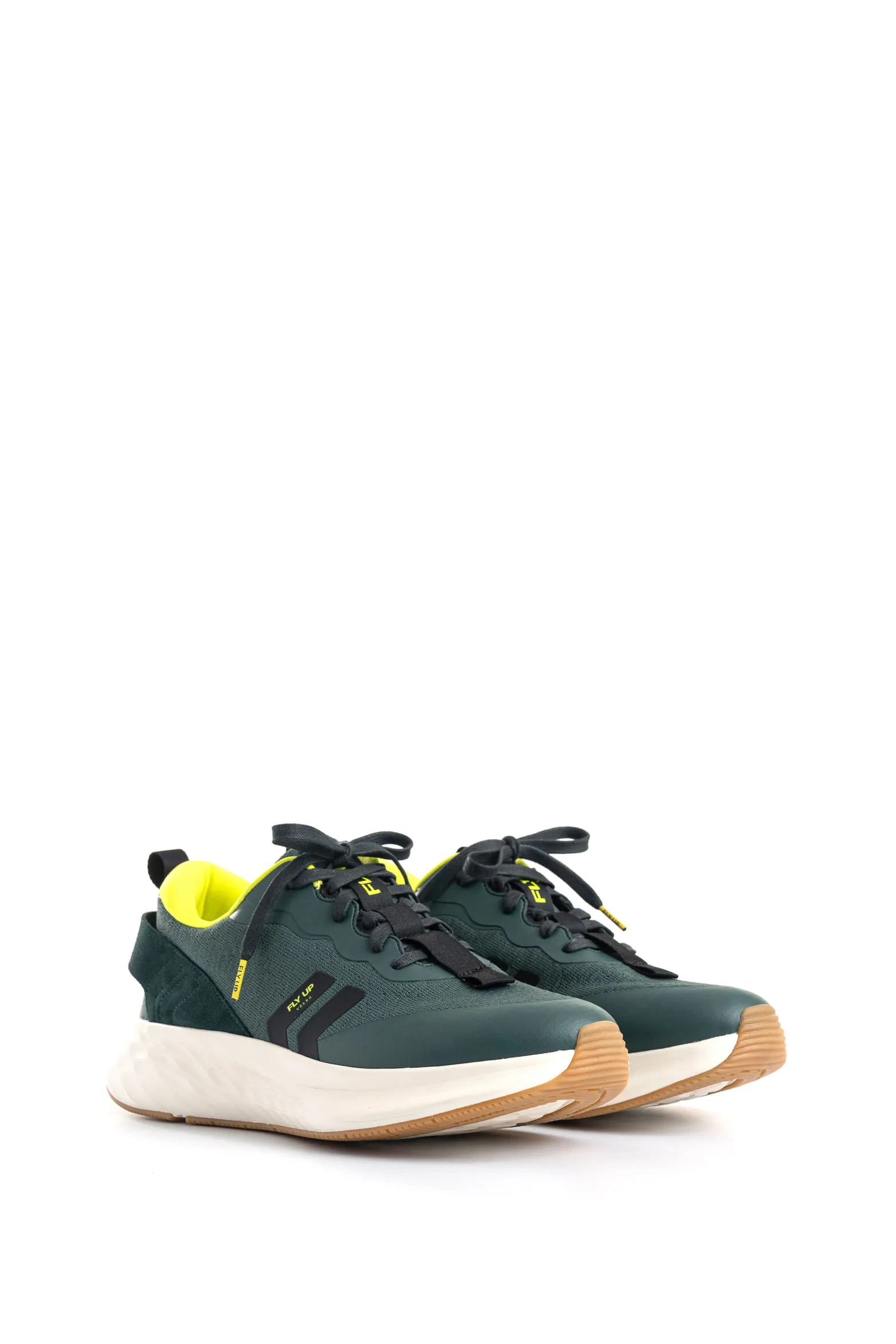 Tenis Fly Up Spirited 2.0 en textil y cuero para hombre contraste