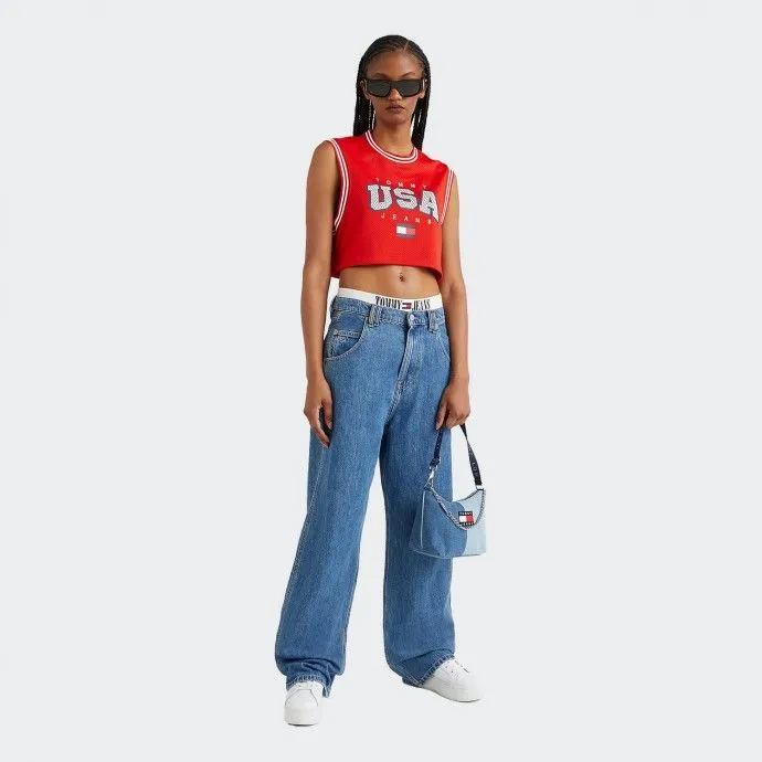 TOMMY JEANS Top Tommy Jeans Rojo