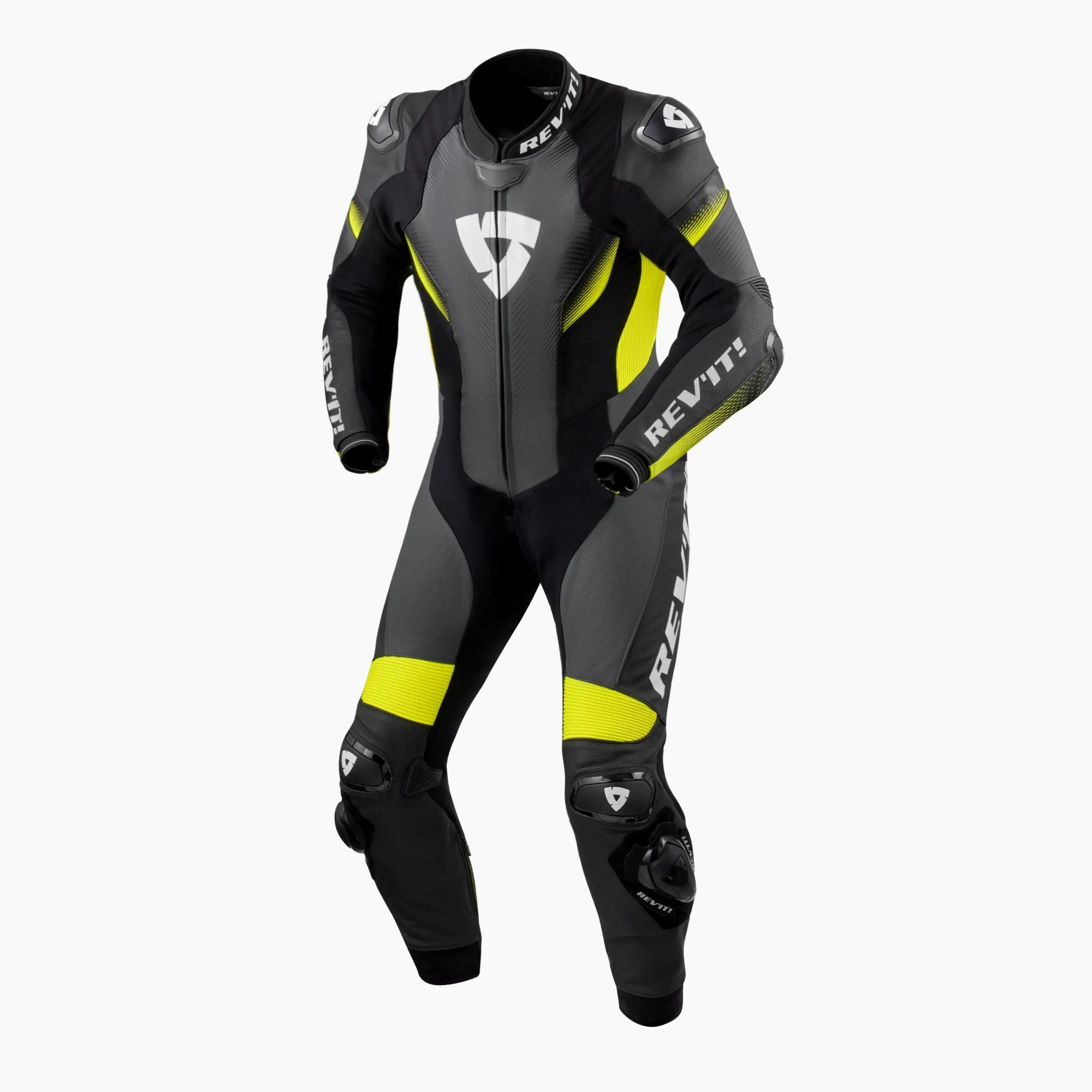 Traje de piel integral para conductores/pilotos muy apasionados