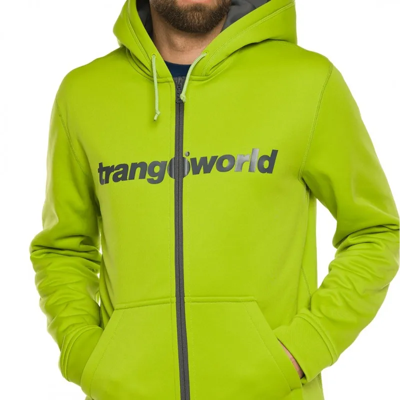 Trangoworld CHAQUETA RIPON VERDE/GRIS