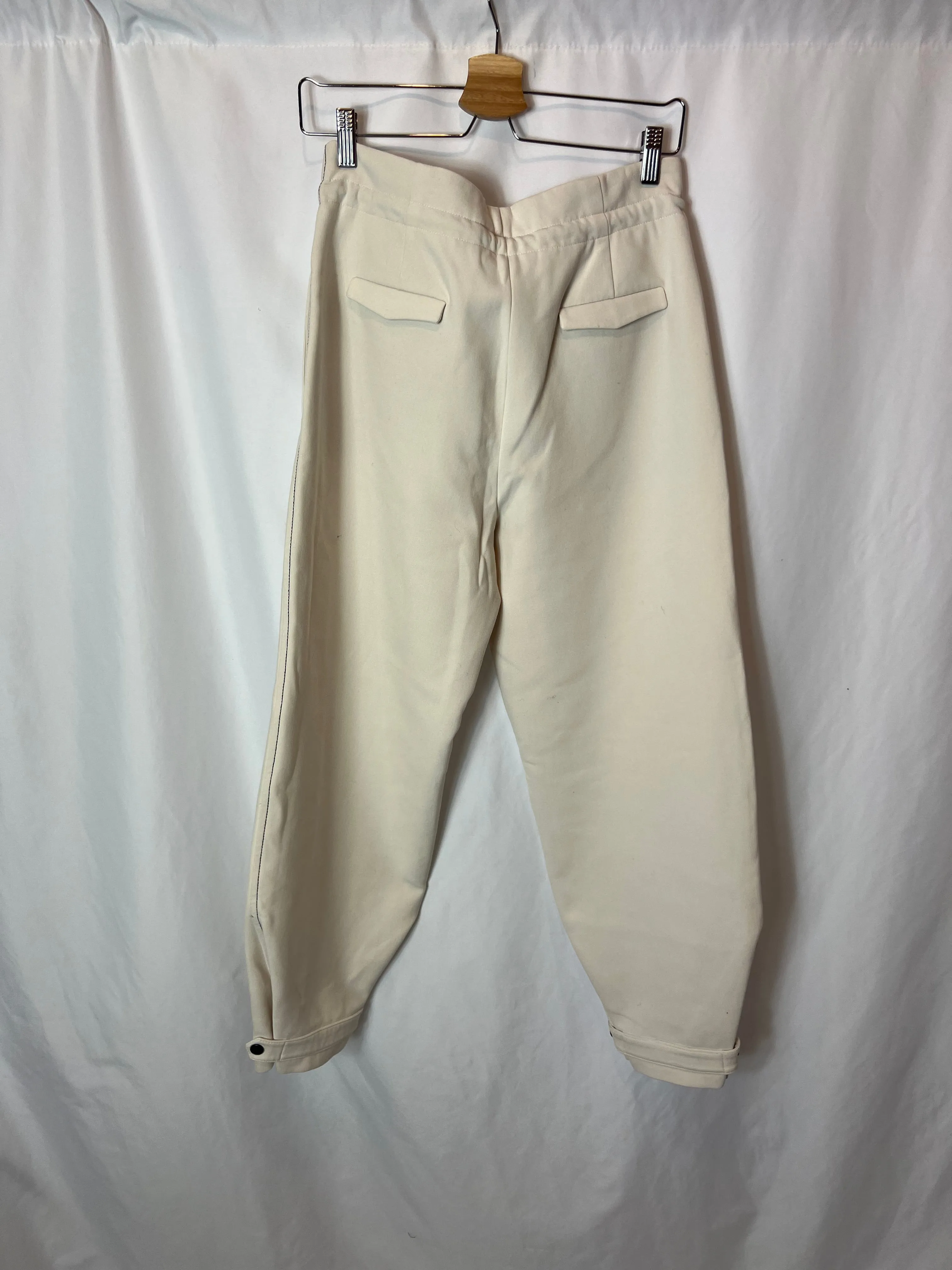 UTERQÜE. Pantalón beige slouchy T.s