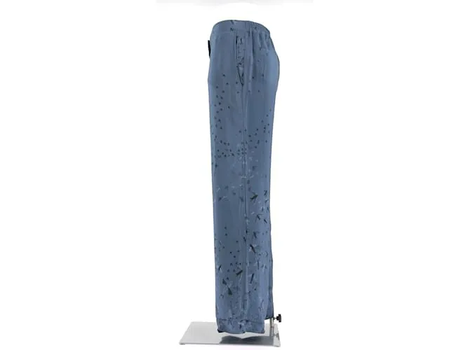 VALENTINO GARAVANI Pantalón T.Seda M Internacional Azul 