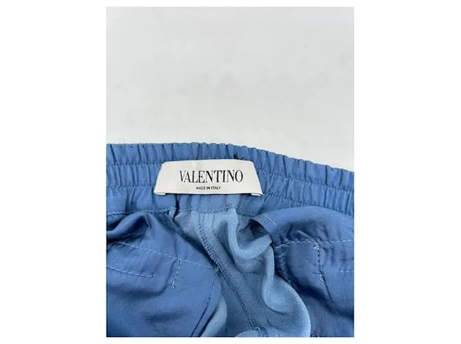 VALENTINO GARAVANI Pantalón T.Seda M Internacional Azul 
