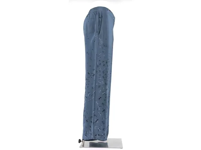 VALENTINO GARAVANI Pantalón T.Seda M Internacional Azul 