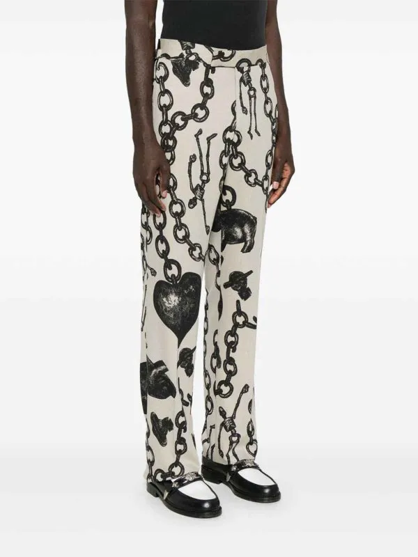 VIVIENNE WESTWOOD PANTALóN CASUAL  PLATA