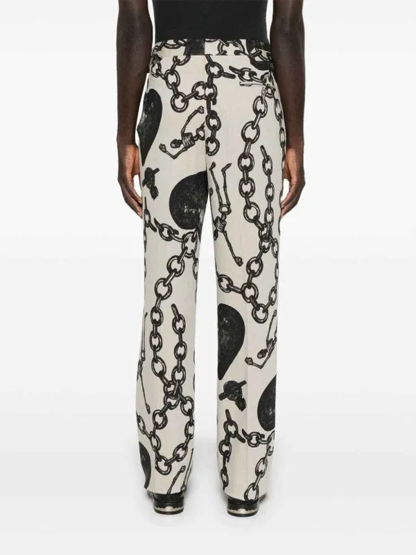 VIVIENNE WESTWOOD PANTALóN CASUAL  PLATA