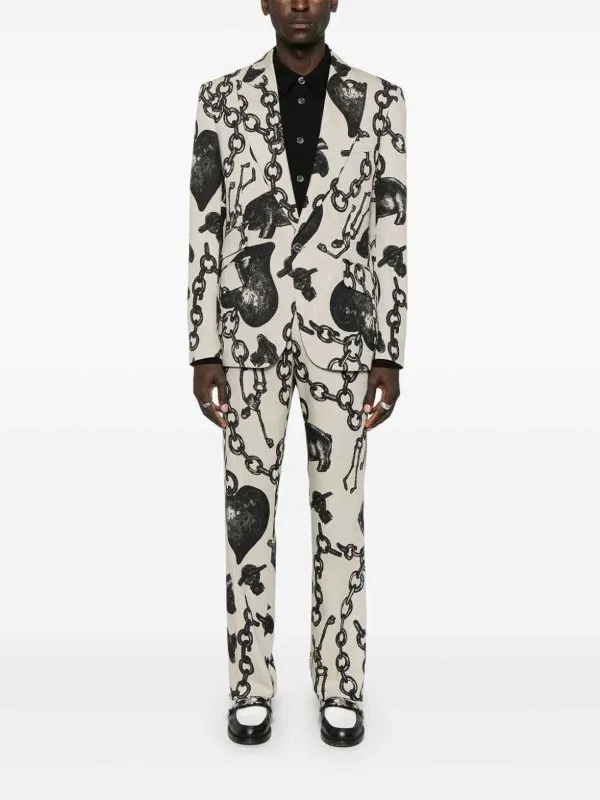 VIVIENNE WESTWOOD PANTALóN CASUAL  PLATA