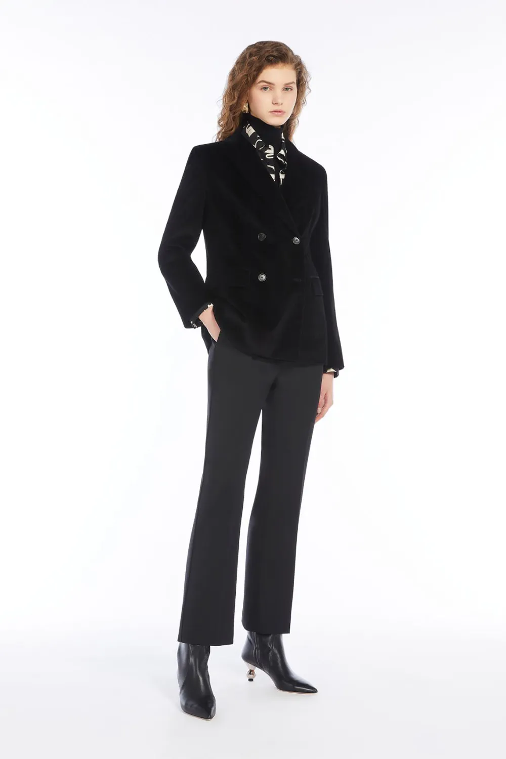 Weekend Max Mara Pantalón Estasi Black