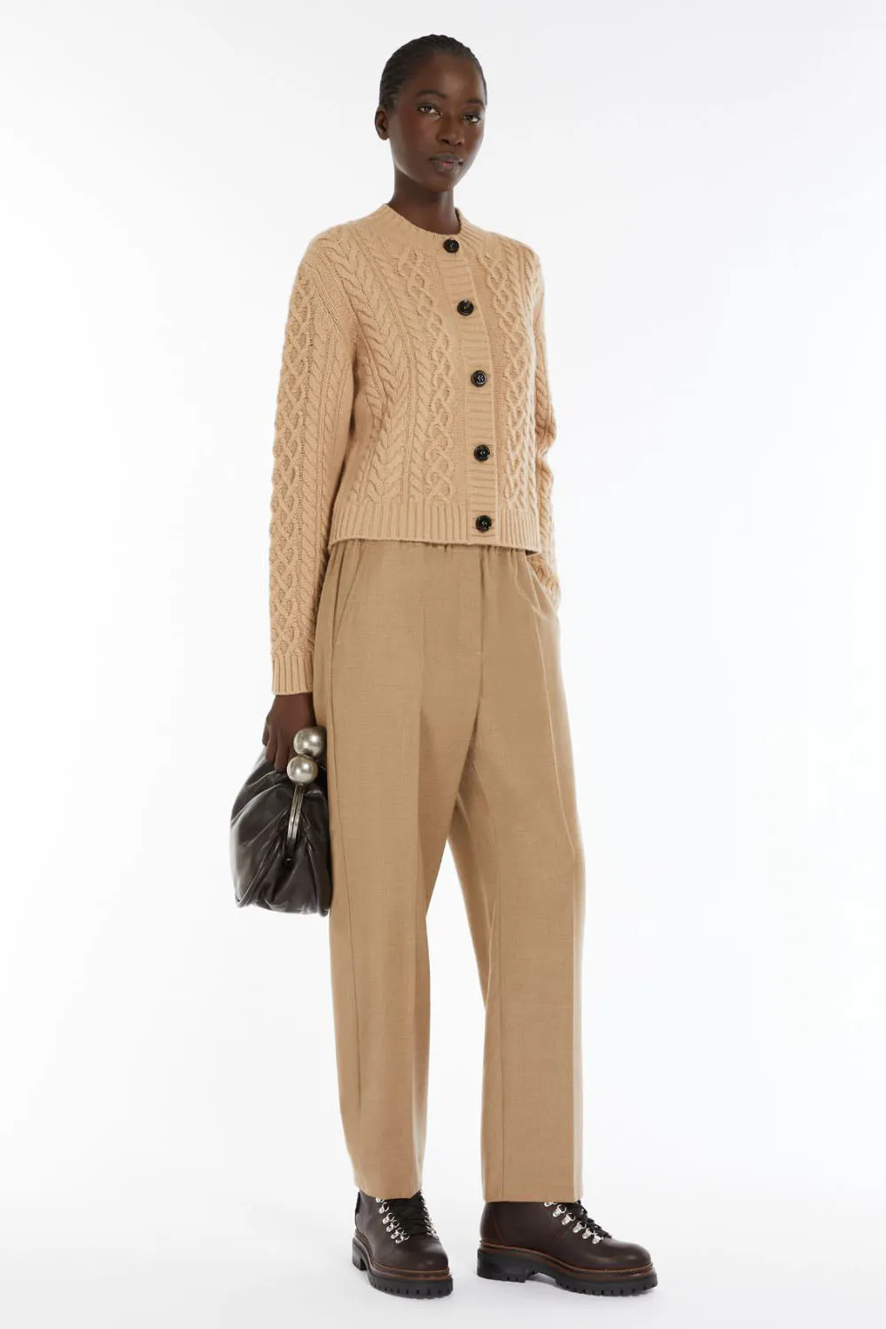 Weekend Max Mara Pantalón Hateley Camel