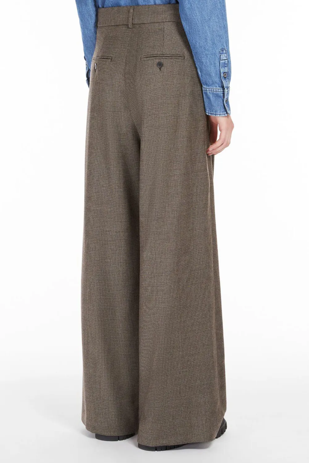Weekend Max Mara Pantalón Melodia Dark Brown