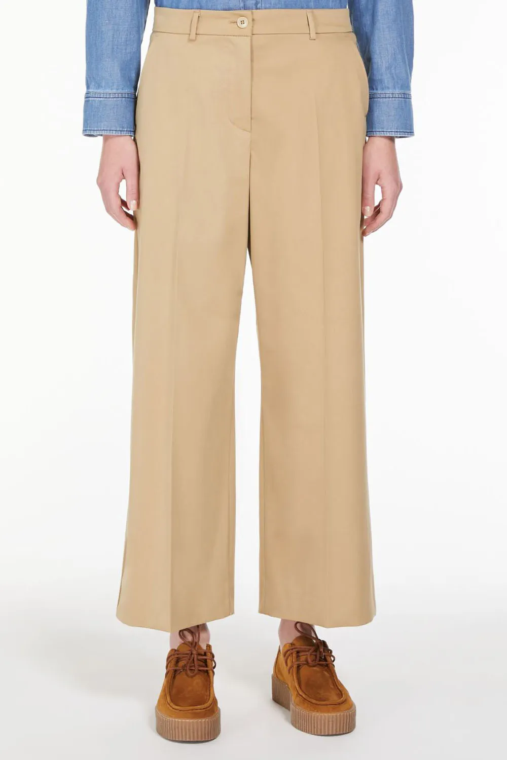 Weekend Max Mara Pantalón Urial Beige