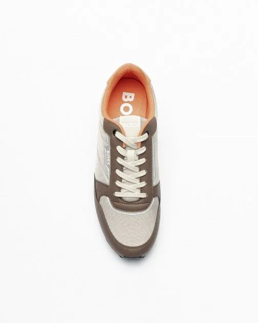 Zapatillas Boss Kai Runn Marrón