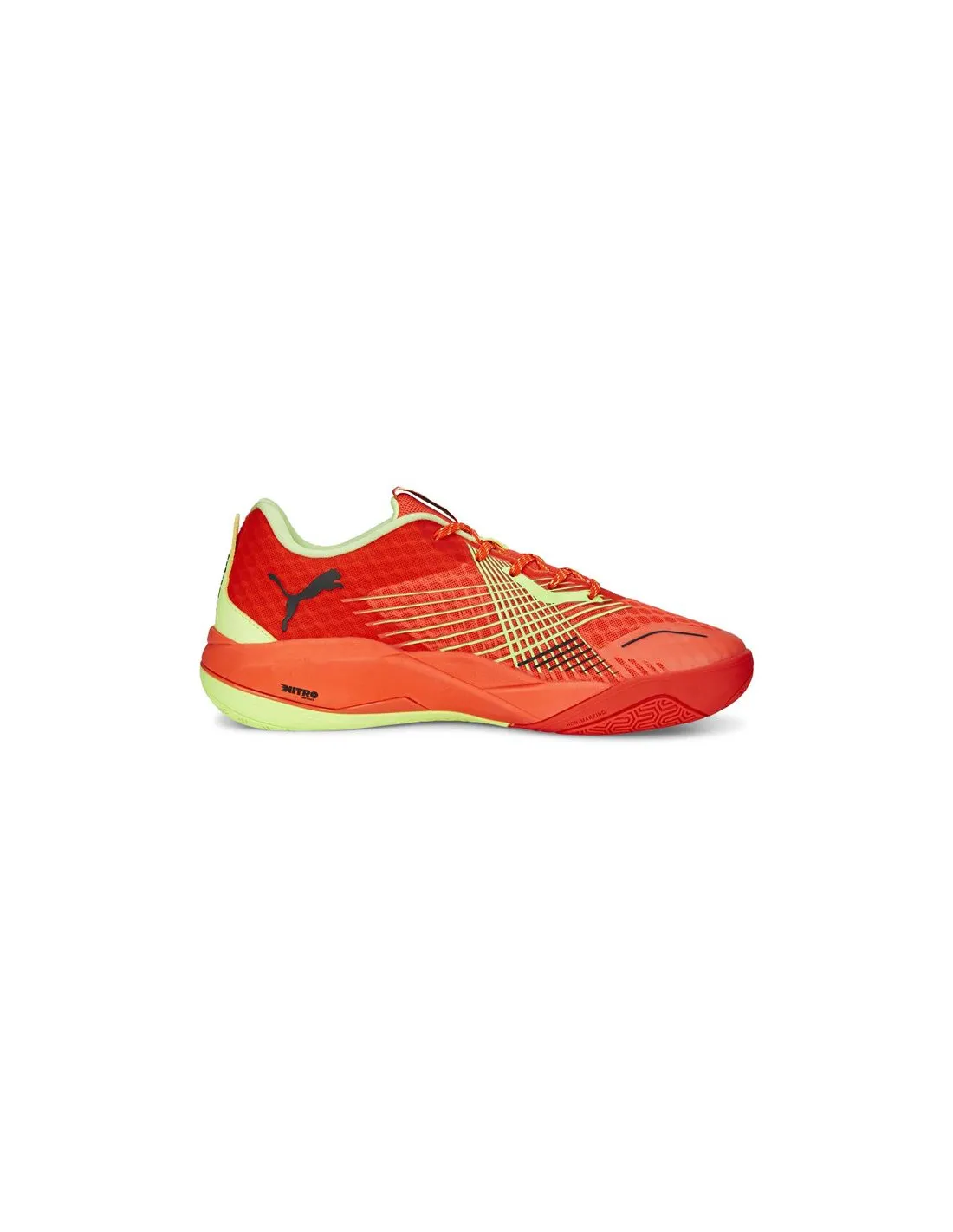 Zapatillas De Balonmano Puma Eliminate Power Nitr Red Blast