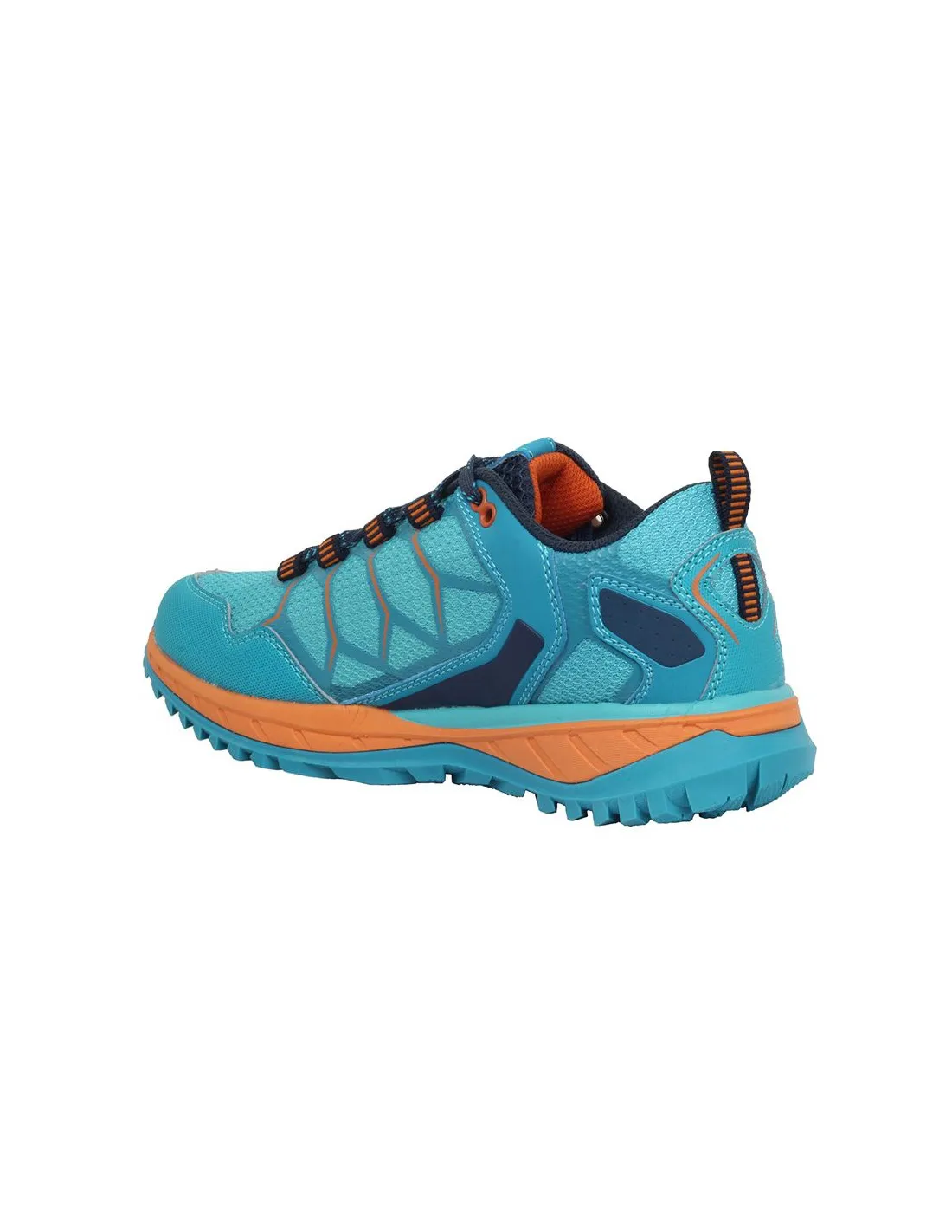 ZAPATILLAS DE MONTAñA HITECH ULTRA TERRA MUJER BLUE/CURAã§AO/PUREED PUMPKIN