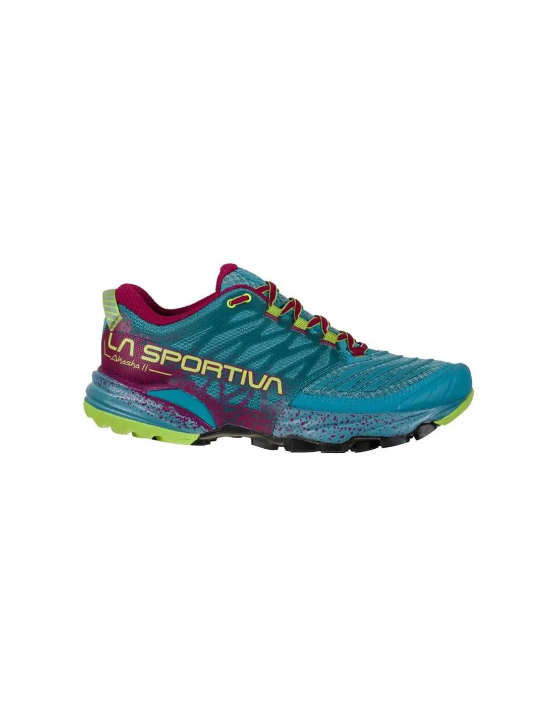 Zapatillas de Running La Sportiva Akasha II Topaz/Red Plum Mujer