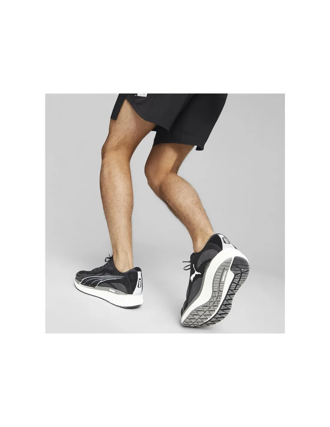 Zapatillas De Running Puma Magnify Nitro Knit Hombre Negro