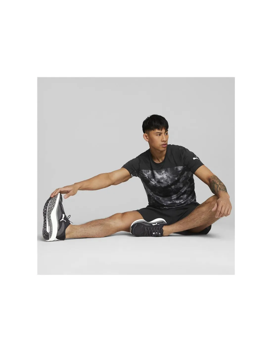Zapatillas De Running Puma Magnify Nitro Knit Hombre Negro