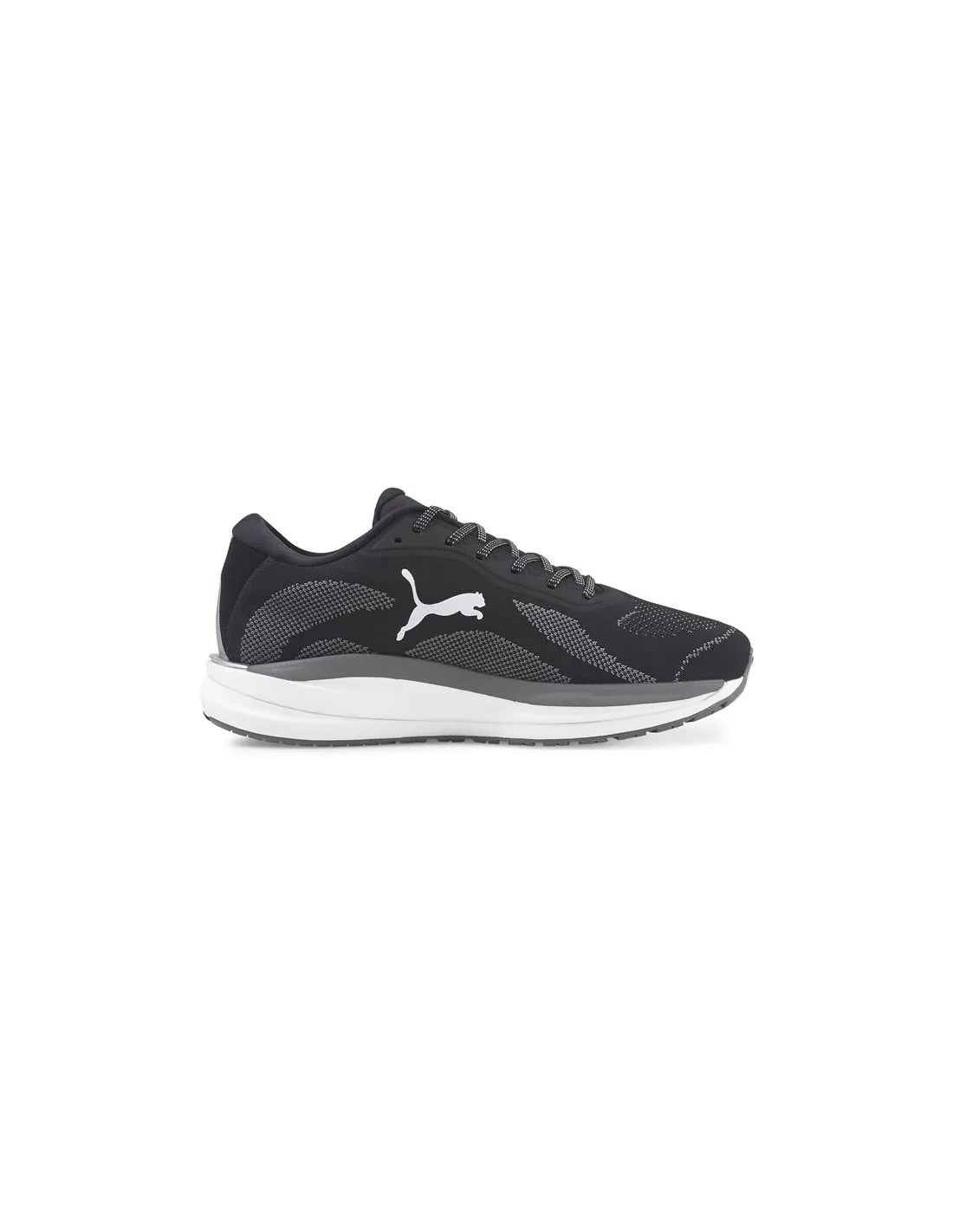 Zapatillas De Running Puma Magnify Nitro Knit Hombre Negro