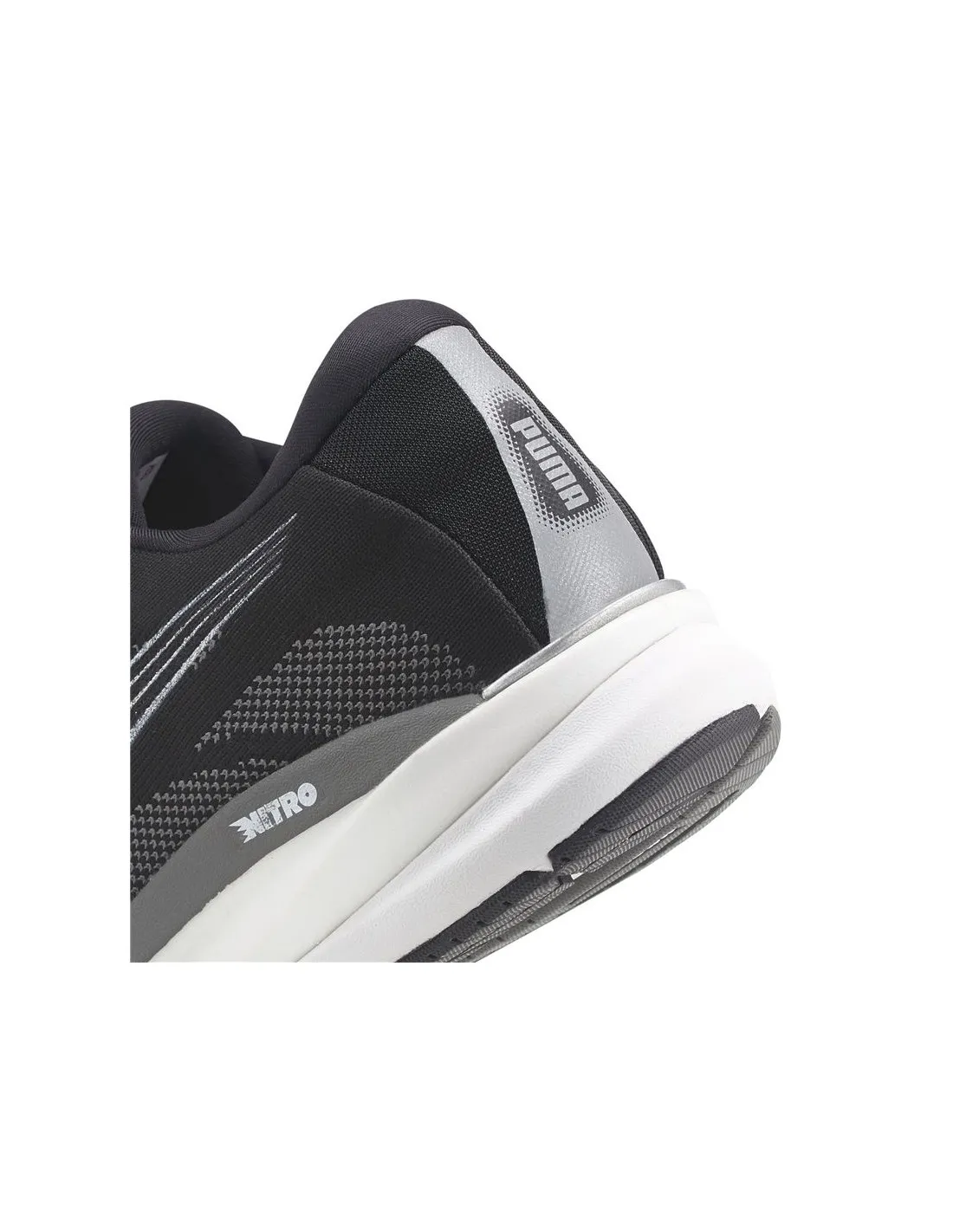 Zapatillas De Running Puma Magnify Nitro Knit Hombre Negro