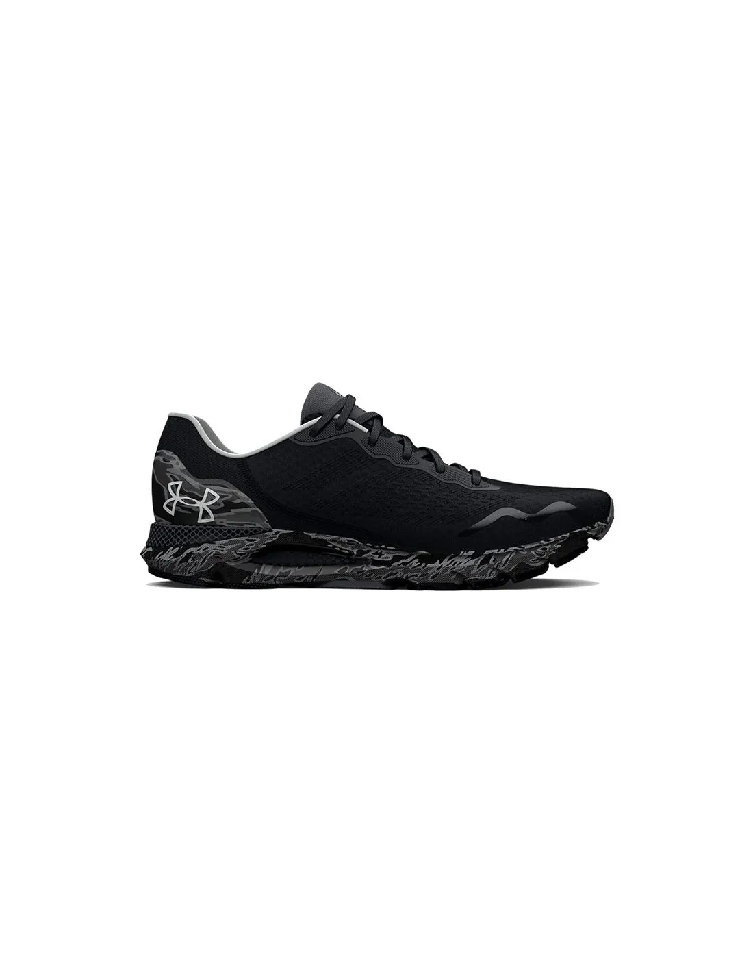 Zapatillas de Running Under Amour Hovr Sonic 6 Camo Negro Hombre
