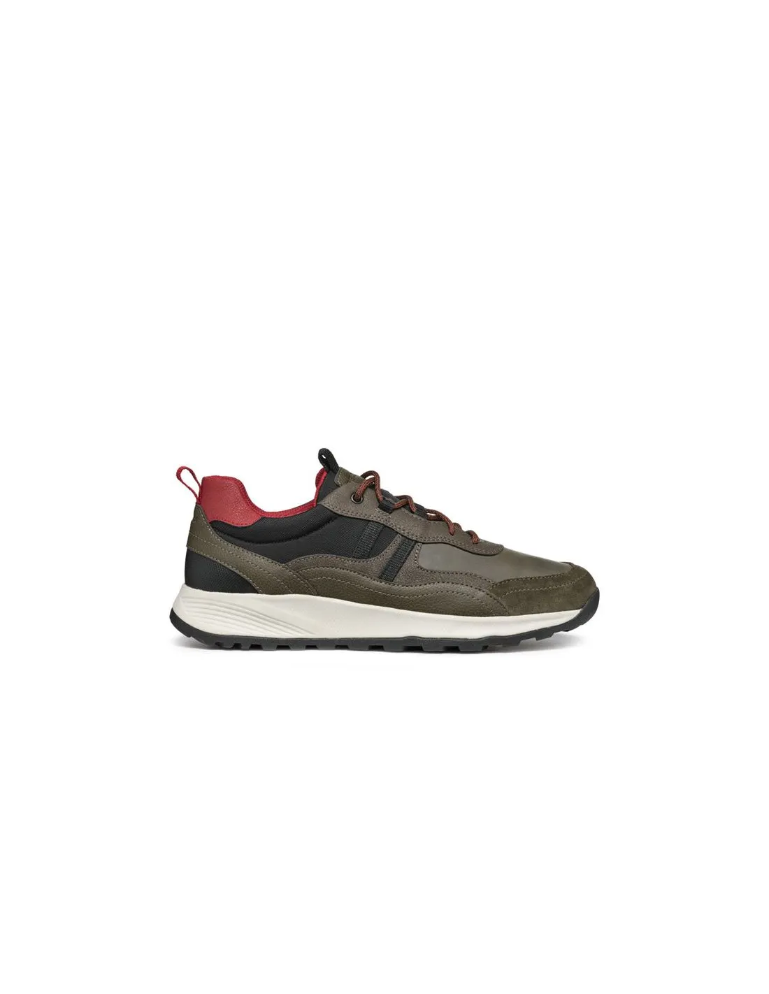 Zapatillas Geox Terrestre Military/Negro