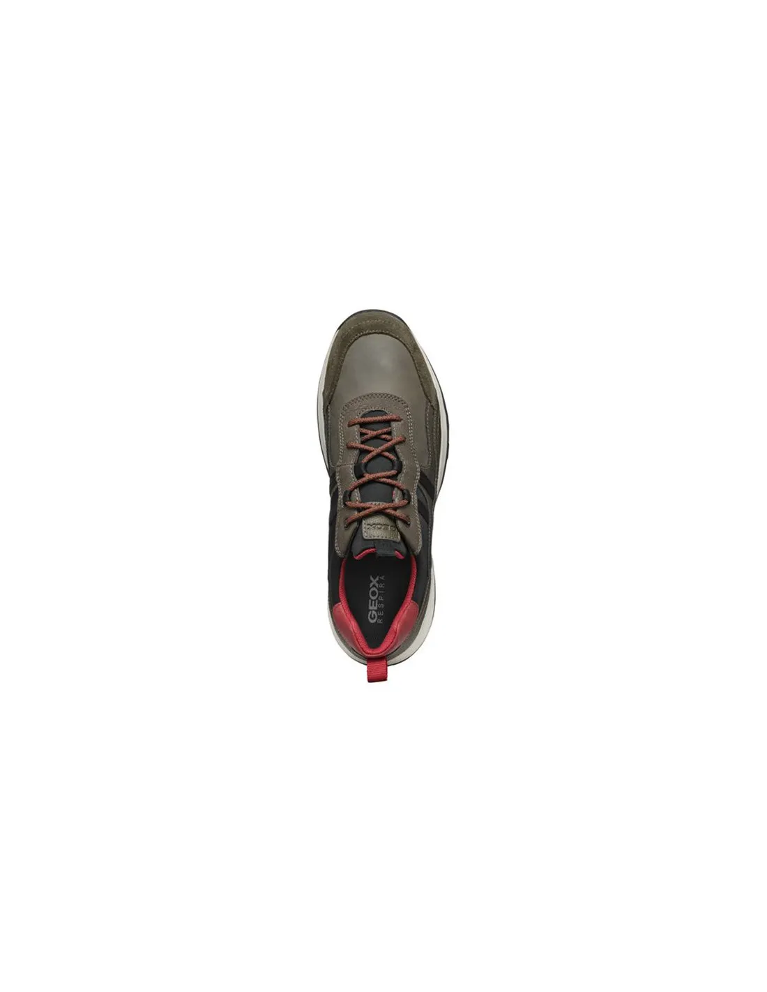 Zapatillas Geox Terrestre Military/Negro