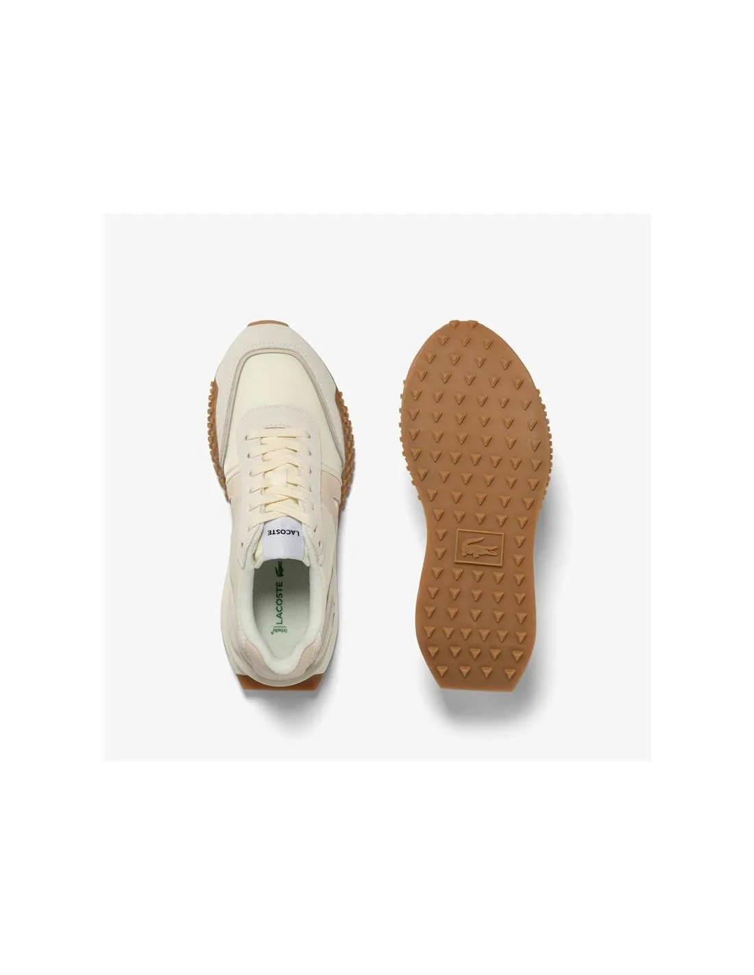 ZAPATILLAS LACOSTE LSPIN DELUXE LEATHER BLANCO MUJER