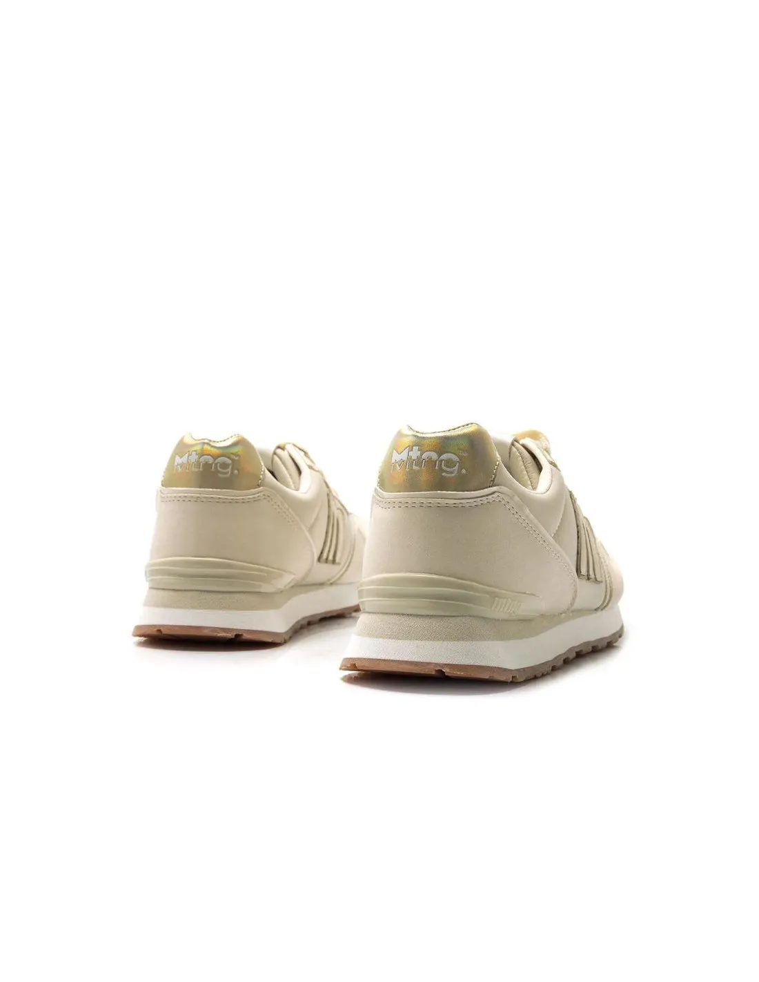 Zapatillas Mustang Attitude Paty Crudo Mujer